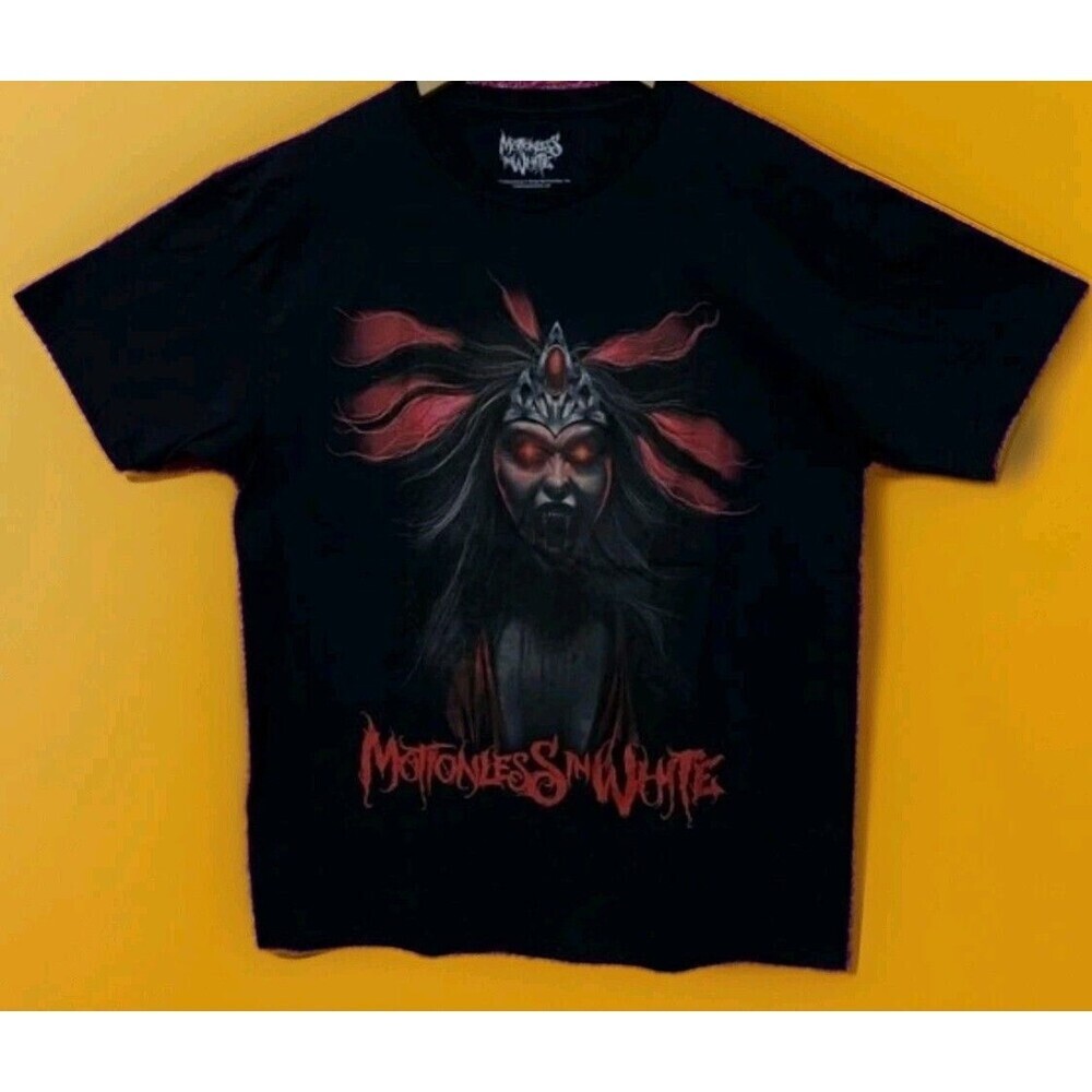 Motionless In White Empress T-Shirt‎ Medium Band Excellent Cr70 New Concert